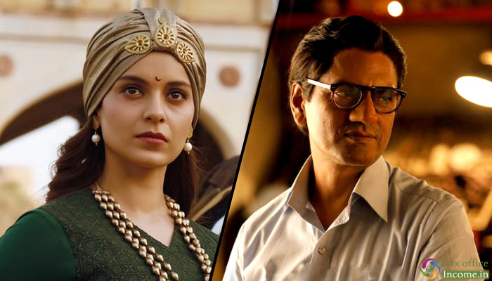Manikarnika and Thackeray 7th Day Box Office Collection, 1st Week Report