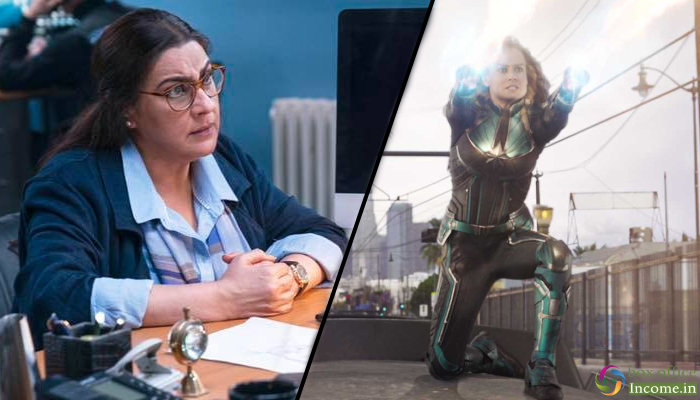 Badla & Captain Marvel 10th Day Collection, 2nd Weekend Box Office Report