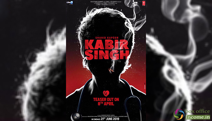 Kabir Singh First Look Poster is Out, Shahid-Kiara's Film Teaser Coming on April 8!