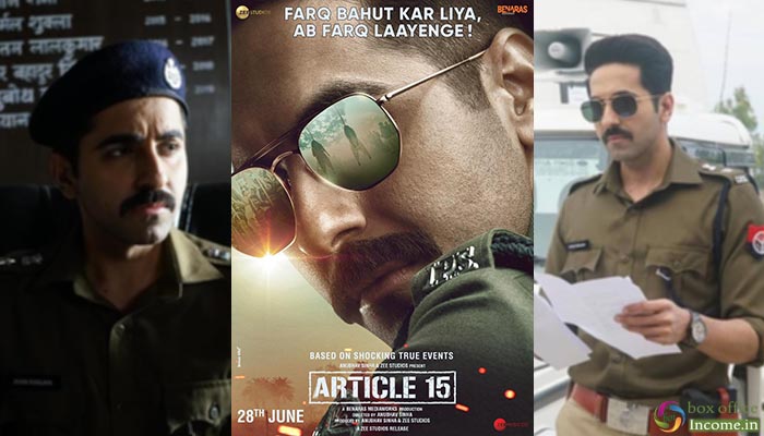 Ayushmann Khurrana's Article 15 First Look & Teaser, Trailer Coming on May 30