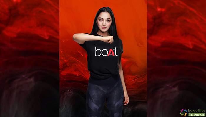 Bollywood Actress Kiara Advani Roped for a Popular Brand "Boat"!