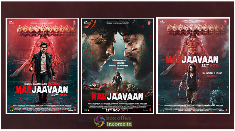 Marjaavaan First Look Posters- Sidharth-Riteish starrer Releases on 22 Nov 2019