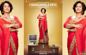 Shakuntala Devi First Look, Vidya Balan starrer to Release on Summer 2020!