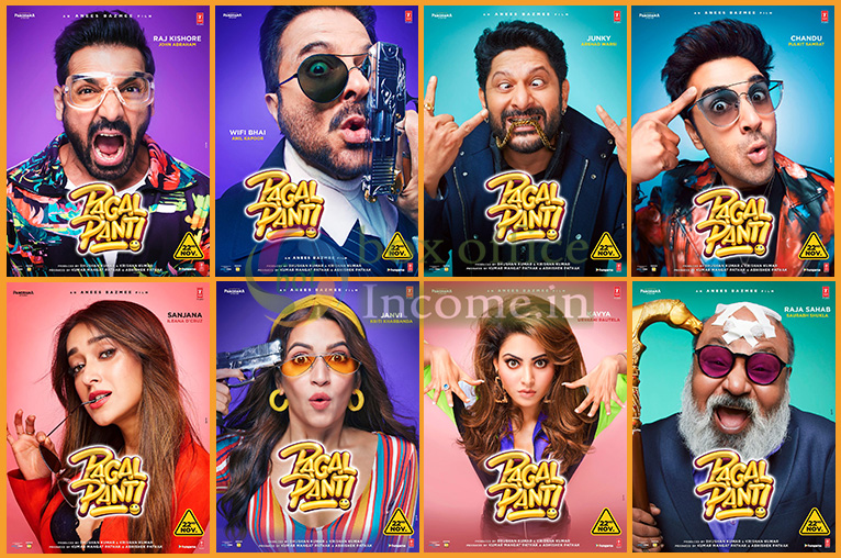 Pagalpanti Character Posters: Anees Bazmee's Film to Release on 22 Nov 2019!