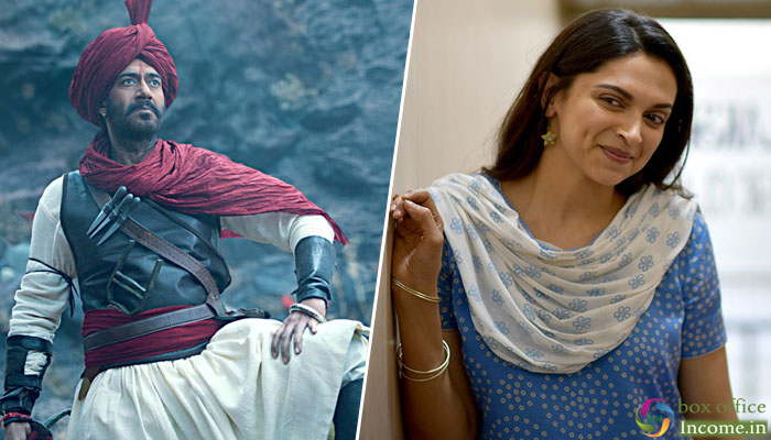 Tanhaji and Chhapaak 10th Day Collection: Ajay's Film Registers a Strong 2nd Weekend!