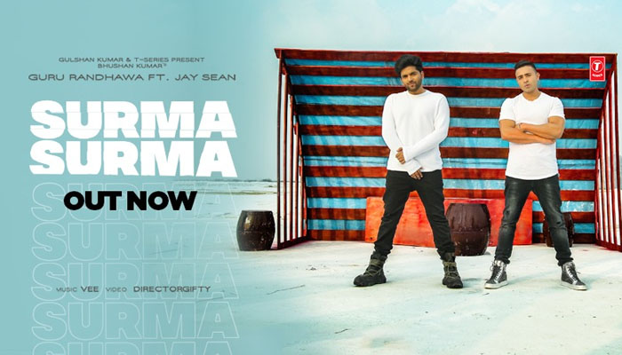 T-Series' next single Guru Randhawa's Surma Surma ft. Jay Sean Out Now!
