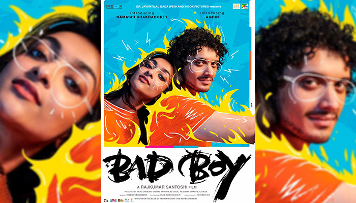 Salman Khan unveils the poster of Bad Boy, Ft.- Namashi Chakraborty & Amrin Qureshi