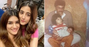 Nupur Sanon shares a picture from her infant days where she calls Kriti her Choti Mumma!