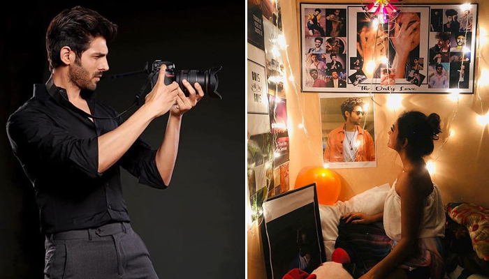 Kartik Aaryan thanks his Fan For Putting up his posters in her room, Recounts His Fan Craze For Shah Rukh Khan! 