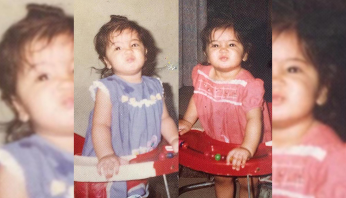 Nupur Sanon keeping her pout game strong since her childhood days, this Picture is a Proof!