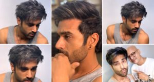 Pulkit Samrat sports a unique salt and pepper hairstyle for 'Taish'