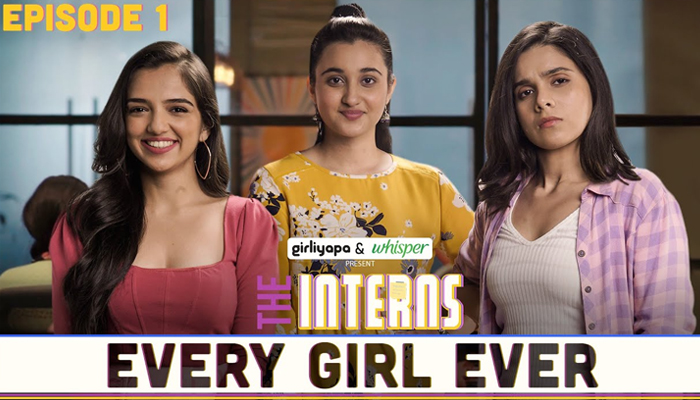 Relive your Internship days with Ahsaas Channa, Revathi Pillai and Rashmi Agdekar starrer 'The Interns', by TVF's Girliyapa!