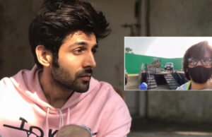 Kartik Aaryan Shares A Glimpse from the set of Dhamaka And Leaves Us In Splits Kartik Aaryan Shares A Glimpse from the set of Dhamaka And Leaves Us In Splits