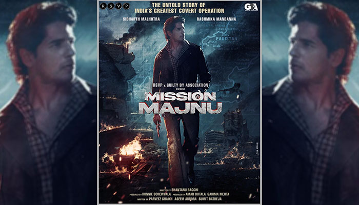 Sidharth Malhotra & Rashmika Mandanna Collaborate for Espionage Thriller 'Mission Majnu', First Look Out!