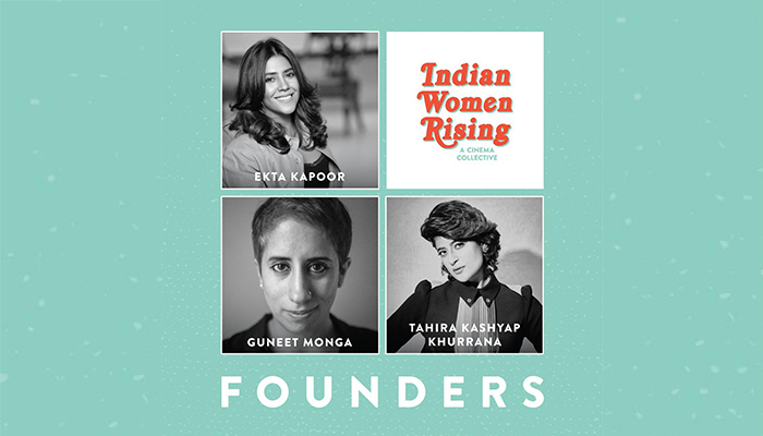 Ekta Kapoor, Guneet Monga and Tahira Kashyap Khurrana come together to launch Indian Women Rising - A cinema collective