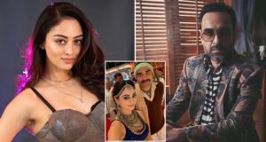 Sandeepa Dhar and Pankaj Tripathi engage in a fun conversation on the sets of Kaagaz