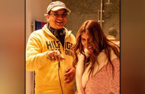 Elnaaz Norouzi shares a picture from last day on the sets of 'Sangeen'