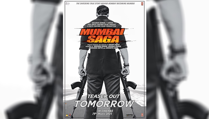 Mumbai Saga: John Abraham's Gangster Drama Gets A Release Date; Teaser Out Tomorrow!