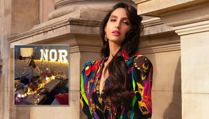 Nora Fatehi receives a sweet surprise in Dubai for her historic 1 Billion mark!