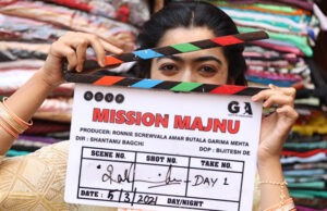 Rashmika Mandanna joins Sidharth Malhotra for the shoot of Mission Majnu today!