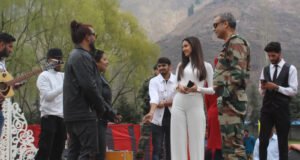 Sonal Chauhan attends Umeed Ki Seher Festival in URI, Organised by the Indian Army to encourage local talent