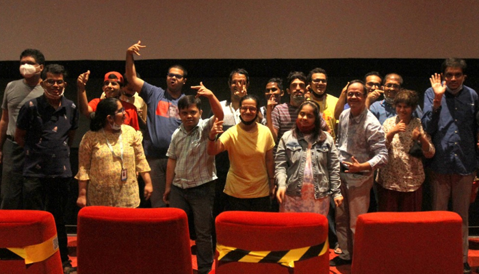 Team Ahaan hosts a special screening for the differently-abled! "It was a beautiful experience," shares Director Nikhil Pherwani