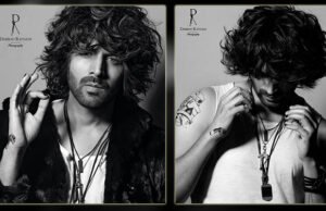 Edgy Tattoos, Nailpaint & Quirky Accessories along with accentuated Messy Hair, Kartik Aaryan is winning the bad boy Image