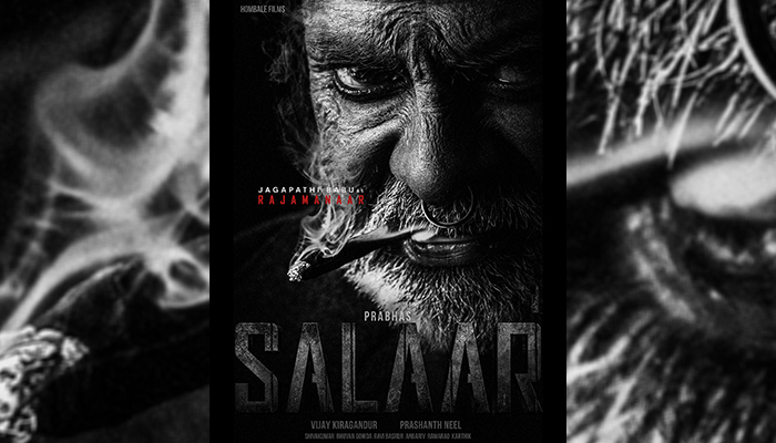 Salaar: Jagapathi Babu joins the set of the film as 'Rajamanaar'; actor's first look revealed