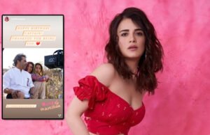 Radhika Madan wishes her captain ‘Vishal Bharadwaj’ on his birthday, thanks him for being himself Radhika Madan wishes her captain 'Vishal Bharadwaj' on his birthday, thanks him for being himself