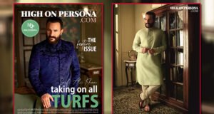 Saif Ali Khan makes a dashing appearance on the cover of High On Persona Magazine