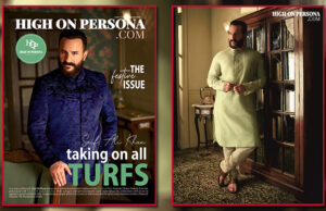 Saif Ali Khan makes a dashing appearance on the cover of High On Persona Magazine