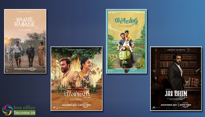 Suriya's 2D Entertainment's four Tamil films to directly premiere on Amazon Prime Video; Over the next 4 months