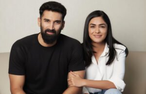 Mrunal Thakur joins Aditya Roy Kapur in Hindi remake of Tamil Hit Thadam!