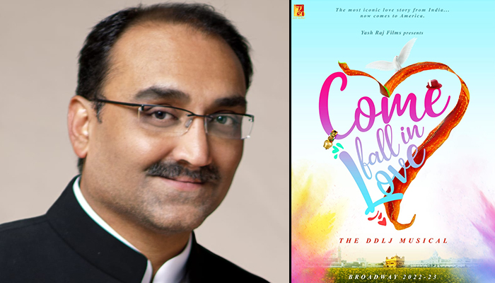 Aditya Chopra to make his Broadway debut as director with the musical adaptation of Dilwale Dulhania Le Jayenge, Titled Come Fall In Love