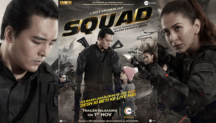 Rinzing Denzongpa and Malvika Raaj’s debut film 'Squad' to release on ZEE5 on THIS Date!