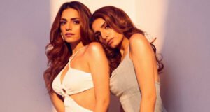 Sukriti and Prakriti Kakar represent India at the prestigious New York Times Square Billboard