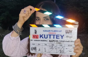 Radhika Madan begins the shoot of her upcoming film 'Kuttey', shares a picture from the set!
