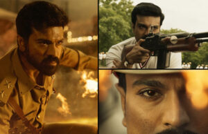 RRR: Ram Charan's intense look from the upcoming magnus opus film, sets the internet on fire!