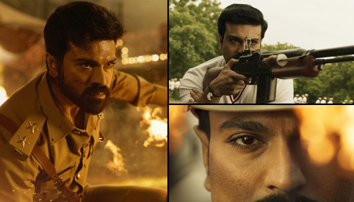 RRR: Ram Charan's intense look from the upcoming magnus opus film, sets the internet on fire!