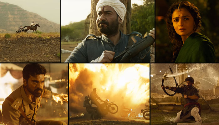 RRR Teaser: From Visuals To Action Sequences - A spectacular experience that you won't forget!
