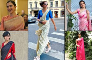 From Deepika Padukone To Kiara Advani: Actresses setting goals when it comes to styling a Saree!