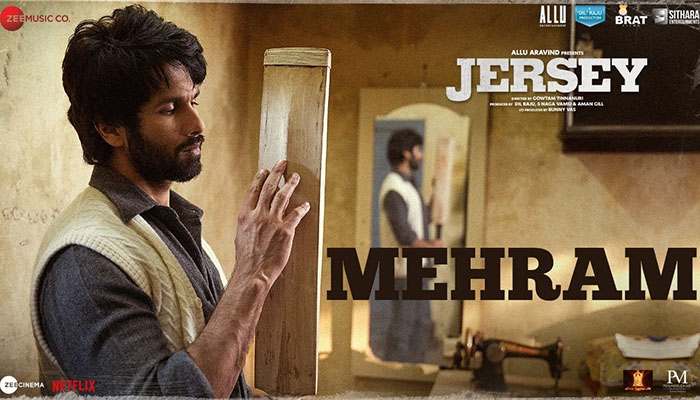 Jersey's Mehram featuring Shahid Kapoor is the anthem of the year; song out now! 