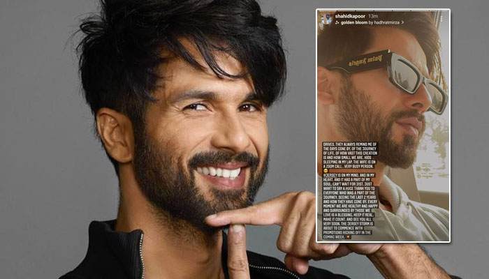 Jersey: Shahid Kapoor pens a sweet note expressing excitement for the release of the film!
