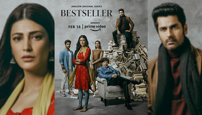 Mithun Chakraborty, Shruti Haasan, Gauahar Khan, Arjan Bajwa and Satyajeet Dubey to star in Amazon Original Series, Bestseller