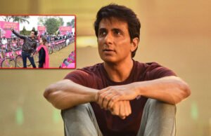 Sonu Sood distributes 1000 bicycles to school students & social workers in hometown Moga