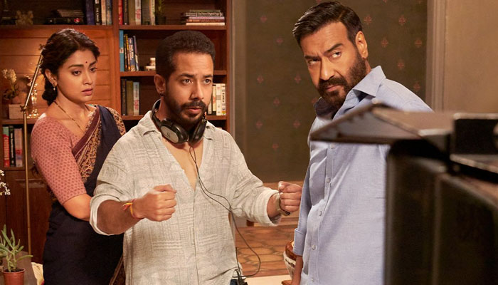 Ajay Devgn starts shooting for Drishyam 2, shares pic from sets with Shriya Saran!