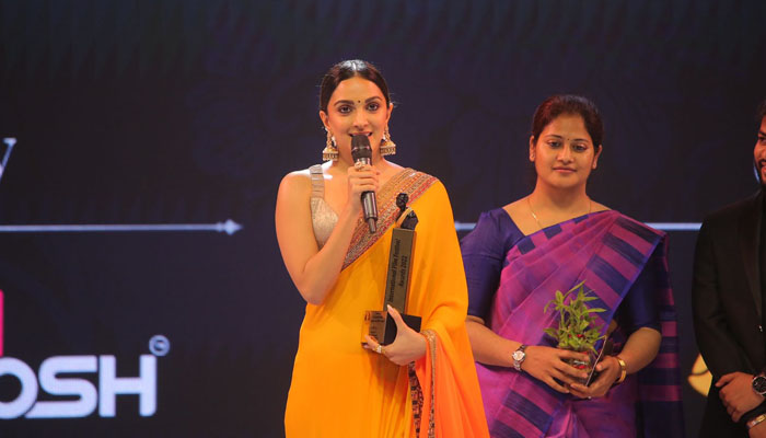 Kiara Advani dedicates her 'Dadasaheb Phalke Award' to Dimple Cheema: "Thank you Dimple for trusting me and sharing your story"