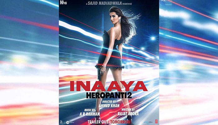 Tara Sutaria raises temperature as Inaaya in the newest poster of Heropanti 2!
