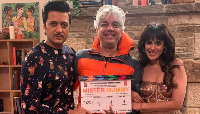 Mister Mummy: Riteish Deshmukh and Genelia Deshmukh start shooting for their comedy-drama; Produced by Bhushan Kumar!