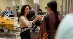 Sandeepa Dhar drops BTS pictures from her upcoming show Mai with co-star Sakshi Tanwar